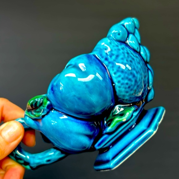 Retro 1950’s INARCO Japan “Mood Indigo Blue “ cream and sugar - Picture 6 of 10